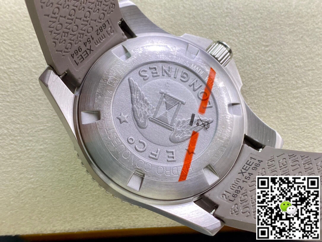 Longines Concas L3.781.4.76.9 ZF Factory 1:1 Best Edition Replica Watch Gray Strap
